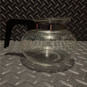Bunn Easy Pour 6 Cup Small Replacement Glass Coffee Carafe Brown‎ Lid Handle